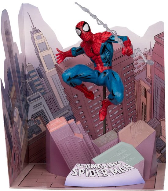 McFarlane Toys Marvel Collection PVC Statue 1/10 Spider-Man (The Amazing Spiderman #1) 17 cm Beeld