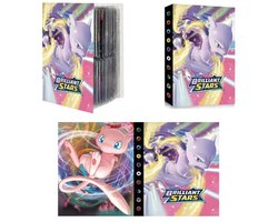 foto van Pokemon Kaarten Map - Mew & Mewtwo - Pokemon Binder - 240 Kaarten Pokemon Verzamelmap - Pokemon Boek Verzamelmap
