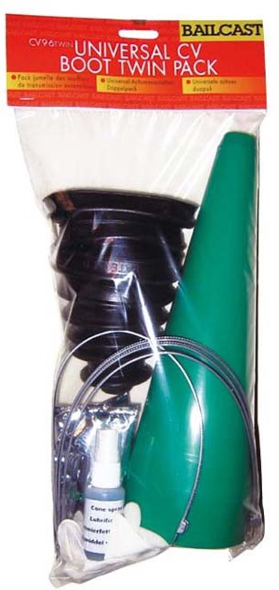 BOOTGUN Starterset met 2 Universele & Flexibele Ashoezen, 4 nylon koorden, montagekegel en smeermiddel