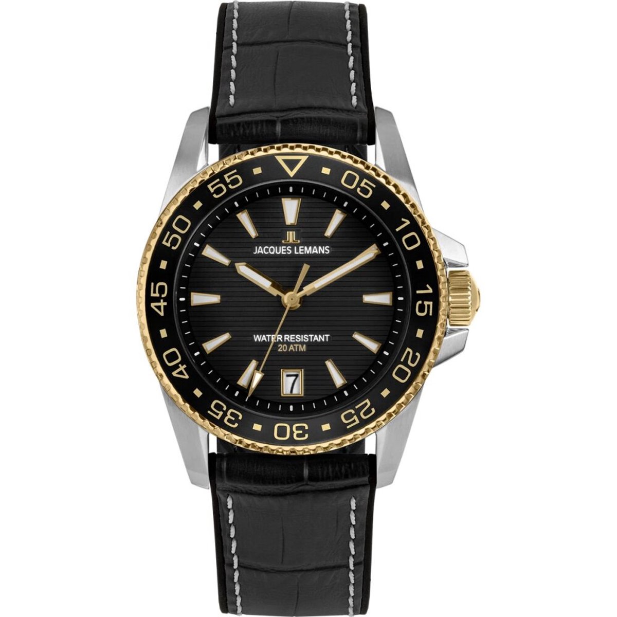 Jacques Lemans - 1-2205G - Polshorloge - Heren - Kwarts - Liverpool Diver