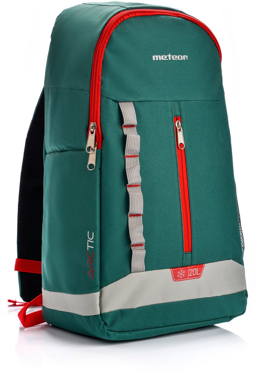 Meteor Arctic - Thermische rugzak 20 l - Koeltas rugzak - Rood/Groen