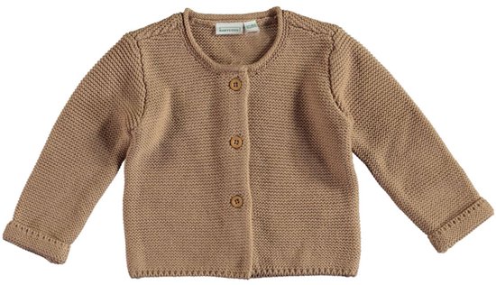 Babylook Knit Vest - Mt. 50/56 - Warm Taupe