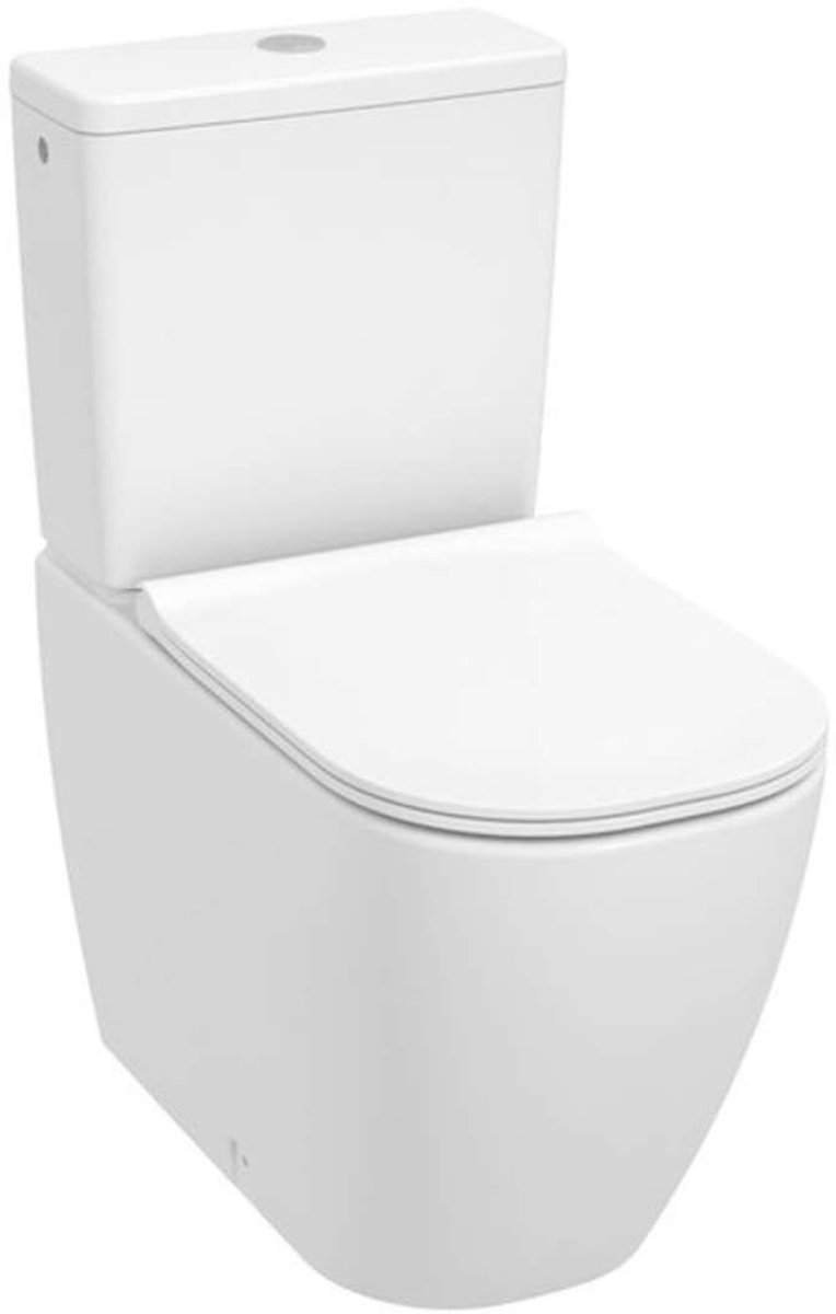 Jika Mio-N - Toilet combi pot, vario afvoer, Rimless, Jika Perla, wit H8267161000001