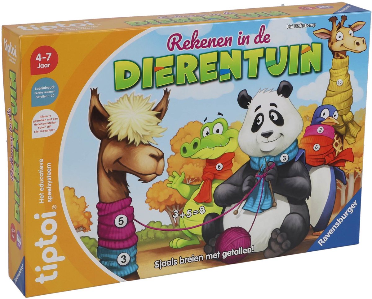 Tiptoi® rekenen in de dierentuin