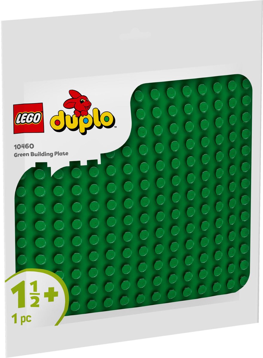 LEGO 10460 DUPLO Classic Groene bouwplaat