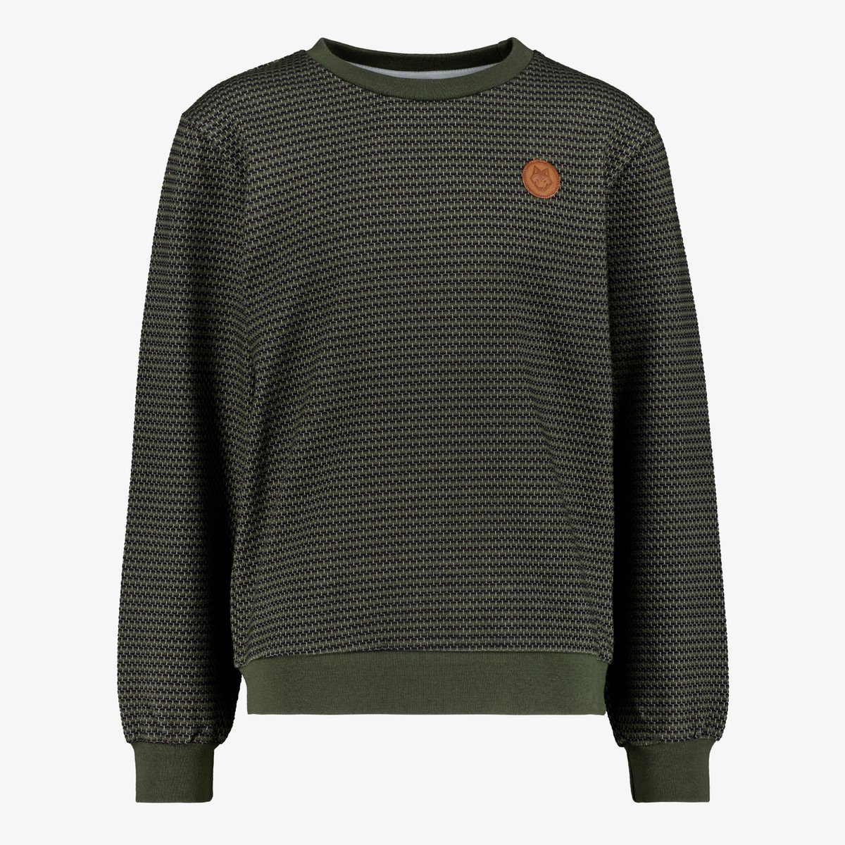 Unsigned jongens sweater groen - Maat 92