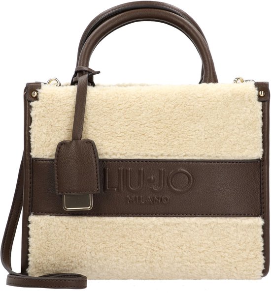 LIU JO sac à main sac à épaule bandoulière Ridhi Tote Moro Light beige