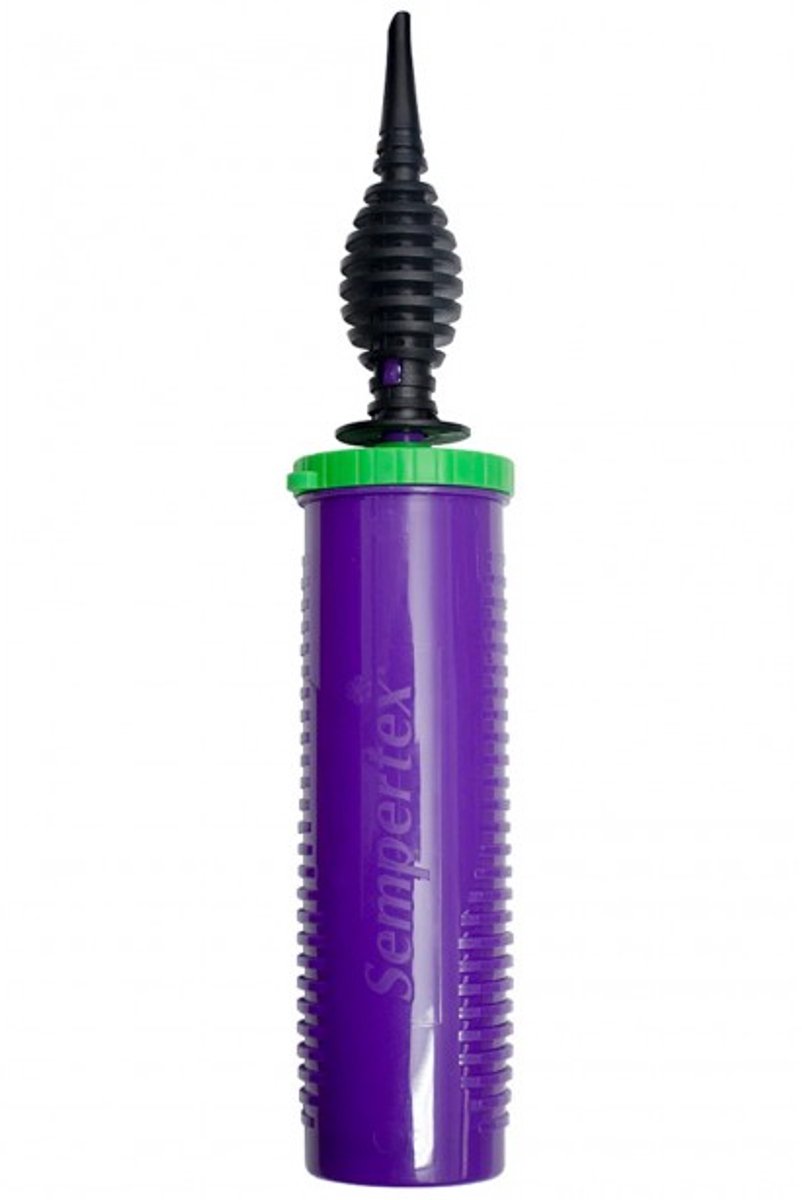 Ultra Professional Ballonpomp - Purple/Green - Sempertex