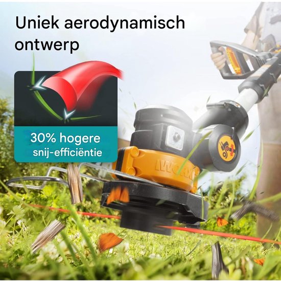 Tovbmup Vervangende spoelen voor grasmaaiersnoeren - 10 stuks - Geschikt voor alle Worx-grasmaaiers - 20 V - spoelen met een diameter van 1,65 mm en een lengte van 3 m - Bevat 8 pakketten grasmaaiersnoer en 2 pakketten doppen van Merkloos	 — afbeelding 3