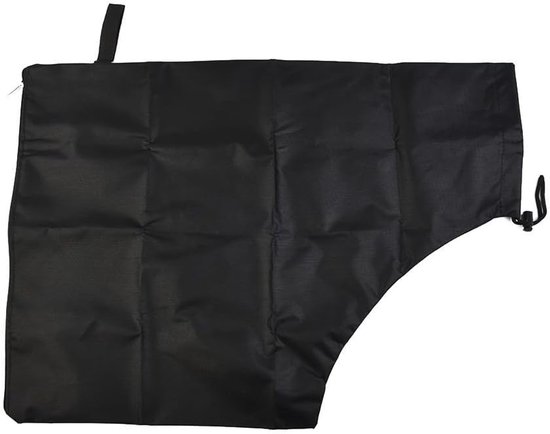 Bladblazerzak met hoog rendement, scheurvast en gemakkelijk te legen voor gazononderhoud (zwart)