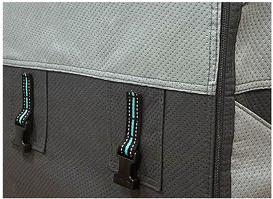 Brunner Caravanhoes Design 12M - Voor Caravans van 450 - 500 cm - Ademend & Waterafstotend - 4-Lagen UV-Bescherming - Windvast - Met Opbergtas — afbeelding 5
