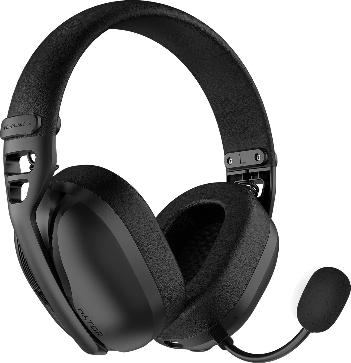 HATOR Hyperpunk 3 Wireless RF/BT Noise Cancelling Gaming Headset Zwart