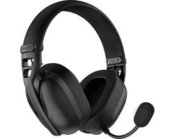 HATOR Hyperpunk 3 Wireless Headset Bedraad en draadloos Hoofdband Gamen USB Type-C / USB Type-A Bluetooth Zwart