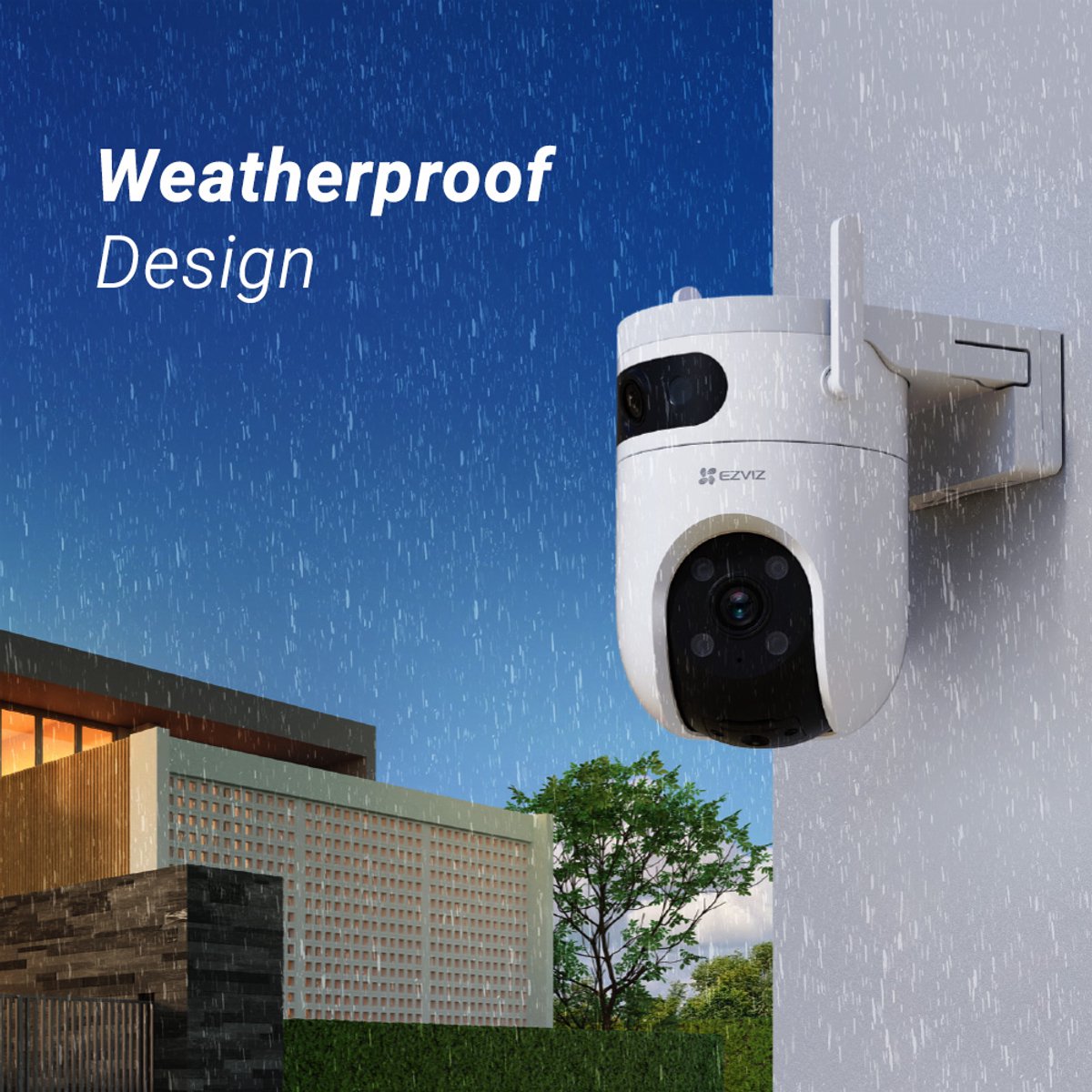 EZVIZ H9c Dual 3K Beveiligingscamera Buiten - 360° Pan & - afbeelding 2