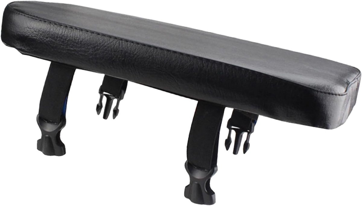 Fietsstoeltje Achterzitje - Fietszitje Achter - 30x15x3.5cm - Bagagedrager Kussen - Achterzitje Fiets - Fietskussen Bagagedrager - Universeel - Zwart - Elektrische Fiets/ Fietsen/Elektrische Scooter - Verdikt - Zacht