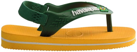Havaianas Garçons Bébé Brasil Logo II Pop Yellow/ Amazon YELLOW 21