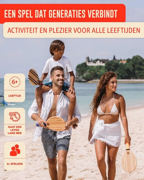Premium Beach-Bat Set | Fresco - De populaire sport uit Zuid-Amerika