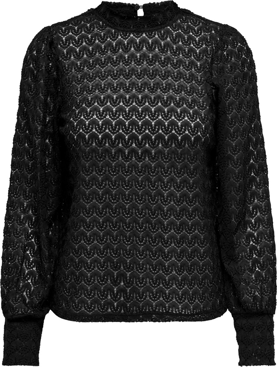 JDY JDYAVERY L/S LACE TOP JRS NOOS Dames Top - Maat XXL