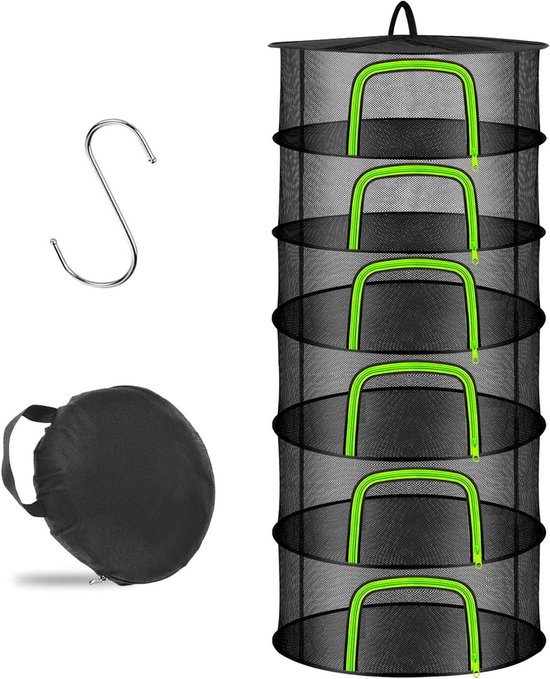 Dry Netting 6 Ply Herb Dryer Zipper Plant Drying Rack for Plants Meat ...