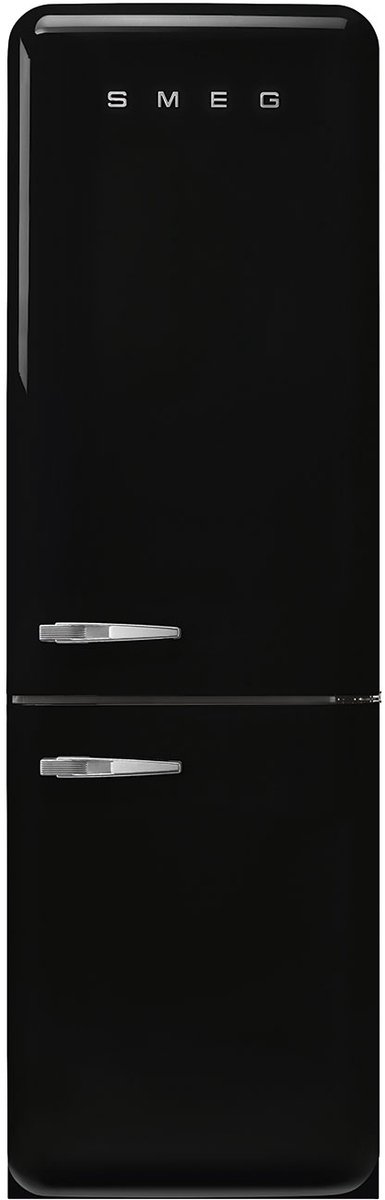 Smeg FAB32RBL6 koel-vriescombinatie Vrijstaand 331 l Zwart