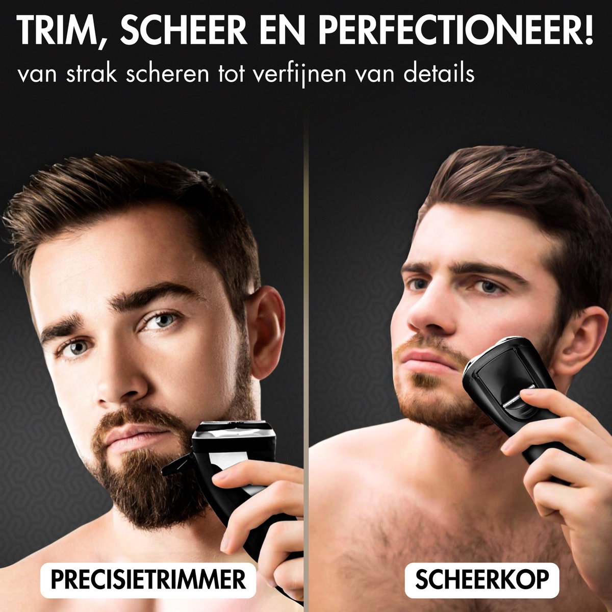 2-in-1 Scheerapparaat voor Mannen met Trimmer S1111 - afbeelding 3