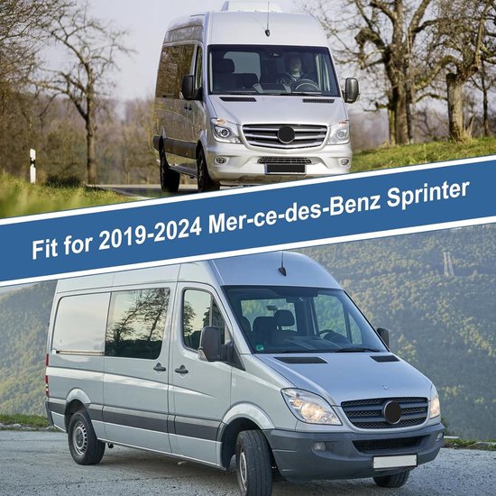 Voorruitafdekking compatibel met Mercedes-Benz Sprinter VS30 2019-2025, Auto Vorstafdekking Winter Externe Voorruiten, Zonwering, sneeuwbescherming bescherming tegen ijs