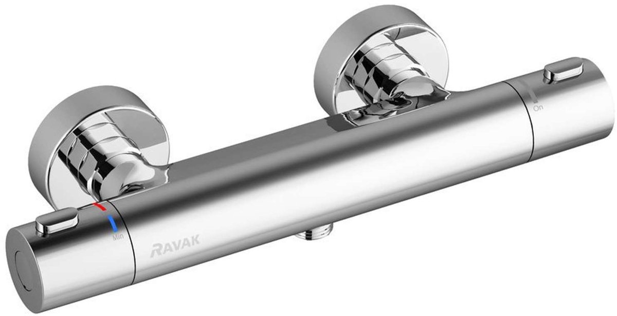 Ravak Termo - Thermostatische douchekraan 300, TE 033.00/150, chroom X070096