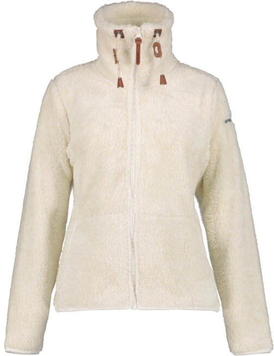 Cardigan femme ICEPEAK COLONY - Wit naturel - S