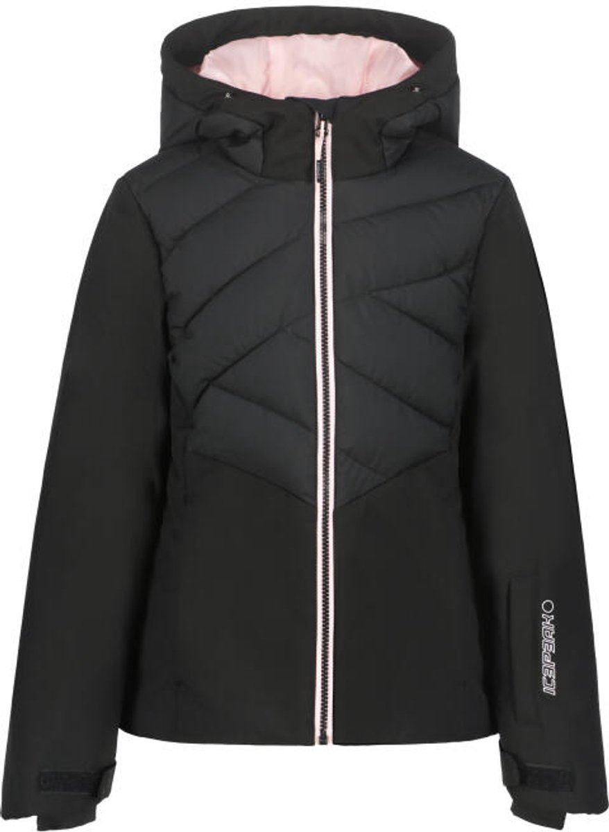 ICEPEAK LAVAL JR Meisjes Jas Zwart