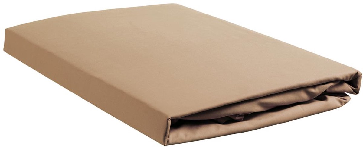 Ambiante - Katoen - Hoeslaken - 160x200 cm - Khaki