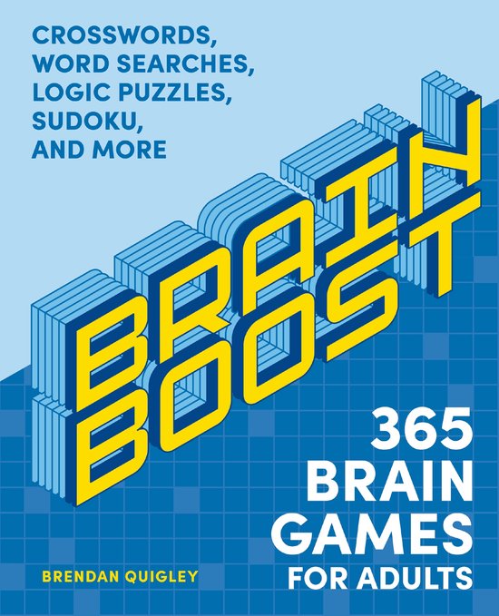 Brain Boost: 365 Brain Games for Adults - cover