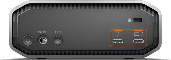 G-DRIVE® PROJECT 26TB, High-Capacity Hard Drive, Thunderbolt™ 3, USB-C, 7200RPM Ultrastar® Harde Schijf, tot 260MB/s — afbeelding 2