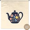Theepot - Bloemen
