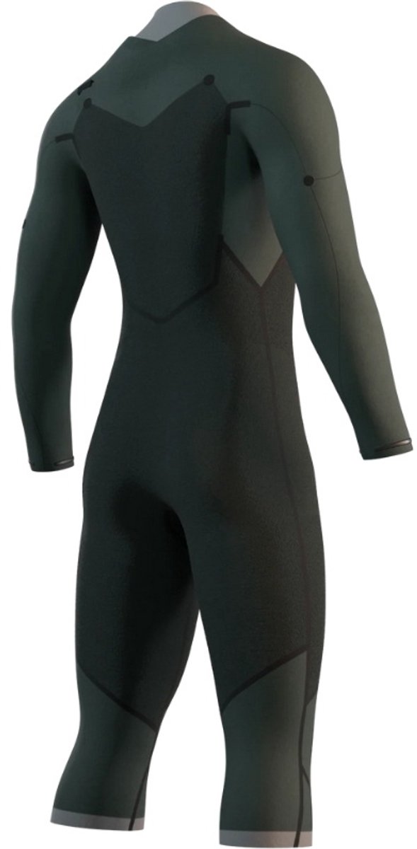 2025 Mystic Heren Motion 4/3mm Lange Armen Korte Benen Wetsuit 35000.2