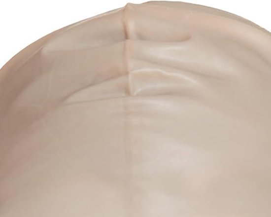 Alnicov 2 PCS Bald Caps Latex Kaal Cap voor Volwassenen Make-up Kaal Hoofd Pruik Cap Kostuum Accessoire