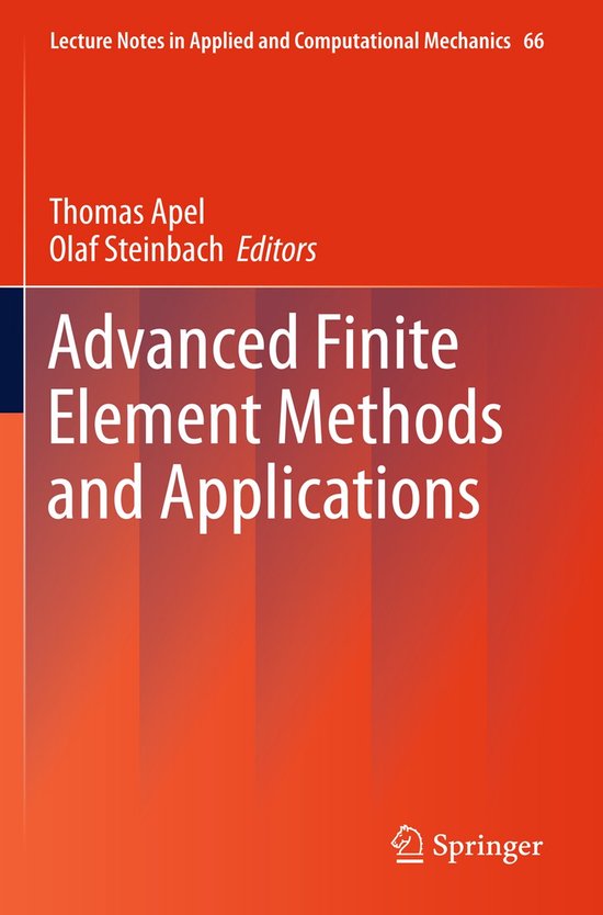 Advanced Finite Element Methods and Applications - cover