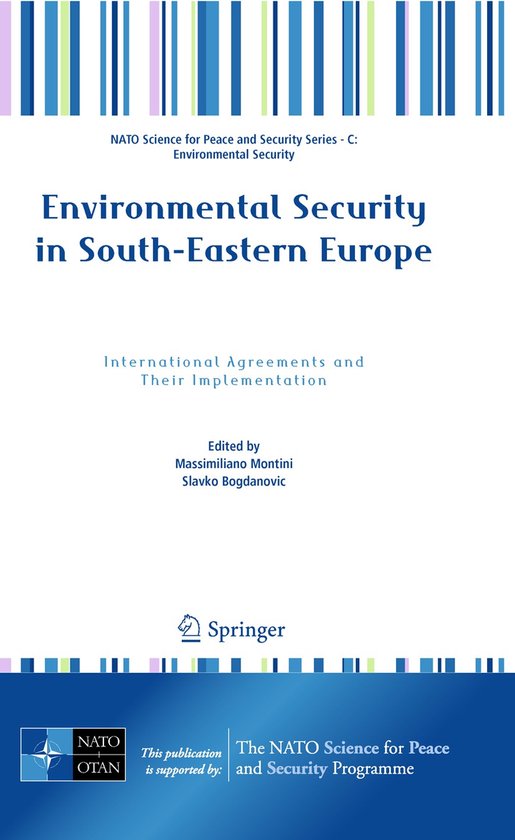 Foto: Nato science for peace and security series c environmental security environmental security in south eastern europe