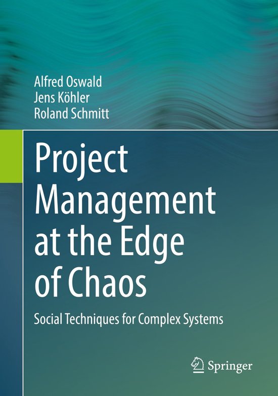 Project Management at the Edge of Chaos - cover