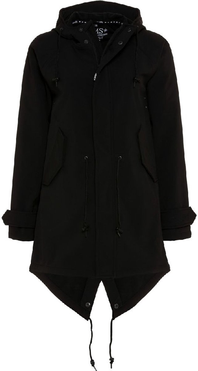BMS Hafencity Coat Softshell Pro Zwart