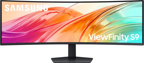 Samsung ViewFinity S9 49 inch Ultrawide Monitor Dual QHD 5120×1440 120Hz USB-C 90W KVM Verstelbaar