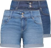 Lot de 2 Pantalons skinny pour femme Only ONLCarmen, Blauw Adultes
