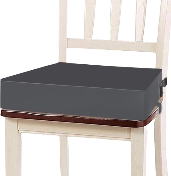 Lexium Stoelverhoger voor Eetkamerstoel - Zitverhoger Peuter Eettafel - Kinderen - Booster Seat - Zitkussen Tafel - Zitverhoger Voor Kinderen & Volwassenen - Stoelverhogers Voor Eettafel - Memory Foam Verhoogkussen - Ergonomisch Comfort