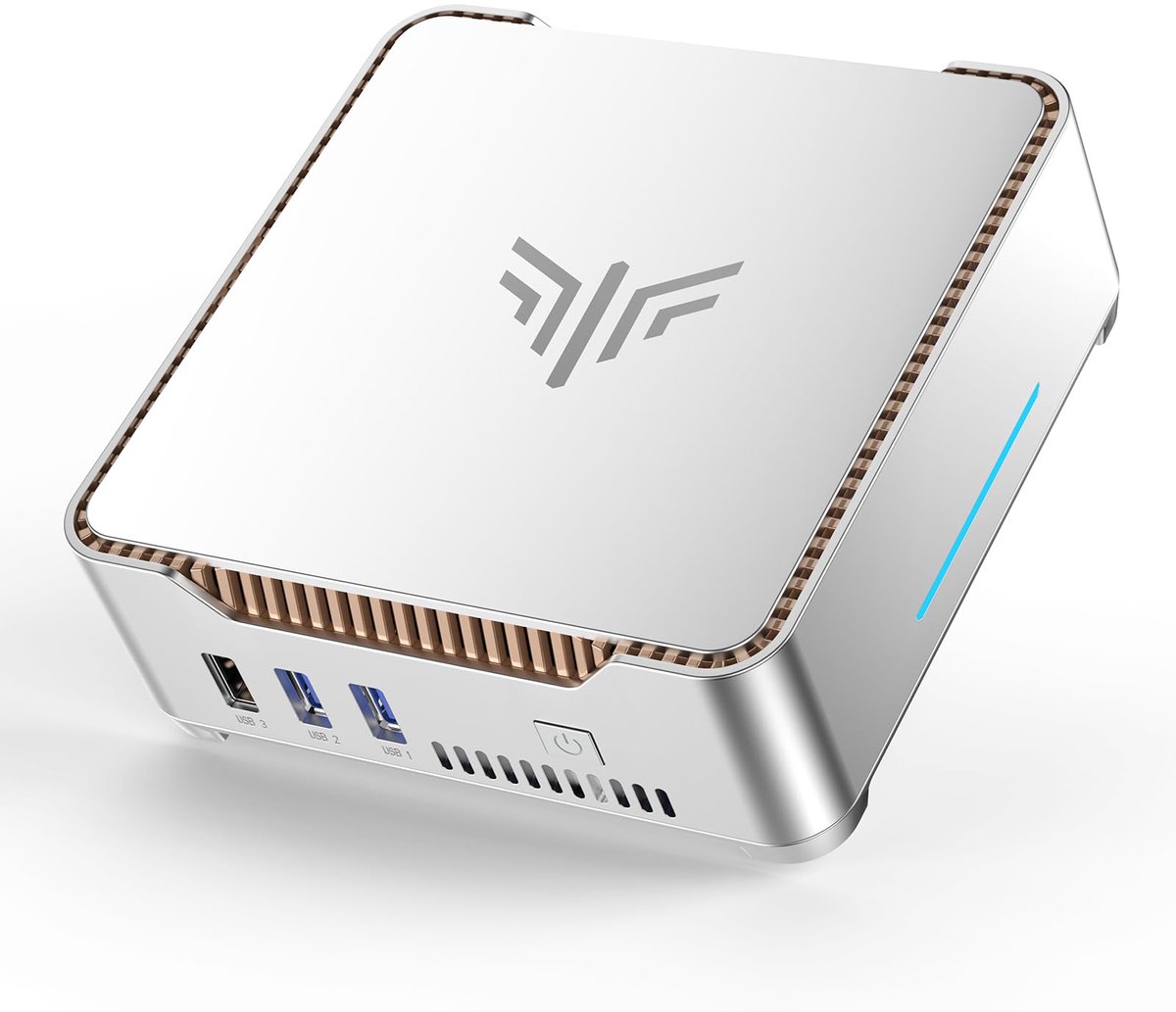 NiPoGi 4K Mini PC - АMD Ryzen 4300U(tot 3,70 GHz) - 8GB DDR4 RAM 256GB SSD - Mini pc desktops - WIFI 5 - BT4.2 - Windows 11 Pro