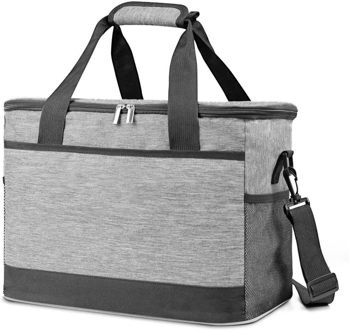 TOVBMUP Koeltas - 33L Picknicktas - Geïsoleerde tas - Lunchtas Houdt warm en koud, Lekvrij, met banden, Meerdere zakken - Ideaal voor reizen, kamperen, BBQ, voedseltransport