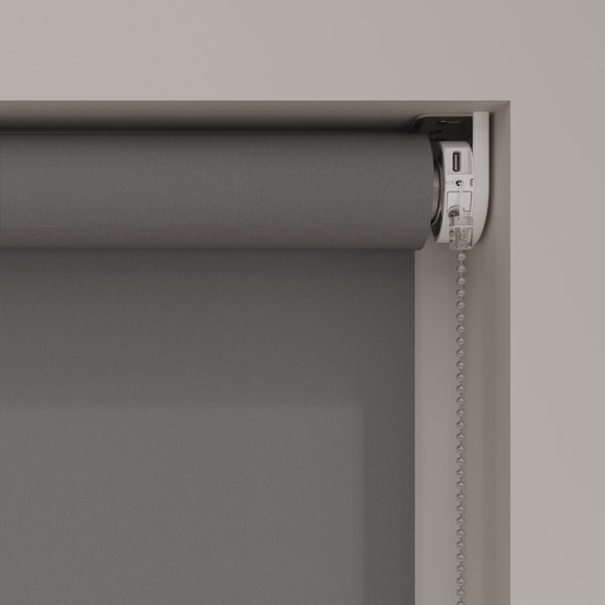 Store enrouleur électrique Easy Translucide - Gris - 180 x 190 cm - CMD-03