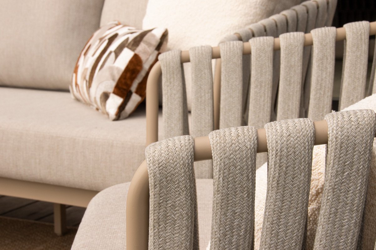 Taste by 4 Seasons Eva stoel-bank loungeset 3-delig