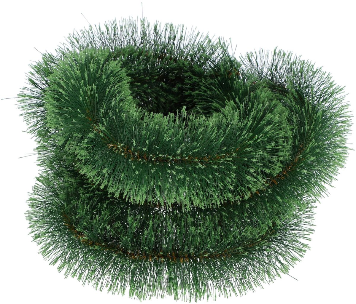 KADAX Dennenslinger, decoratieve slinger voor de kerstboom, lange dennenslinger, kunstmatige kerstslinger van pvc-folie, schoorsteendecoratie, kerstdecoratie (Cupid)