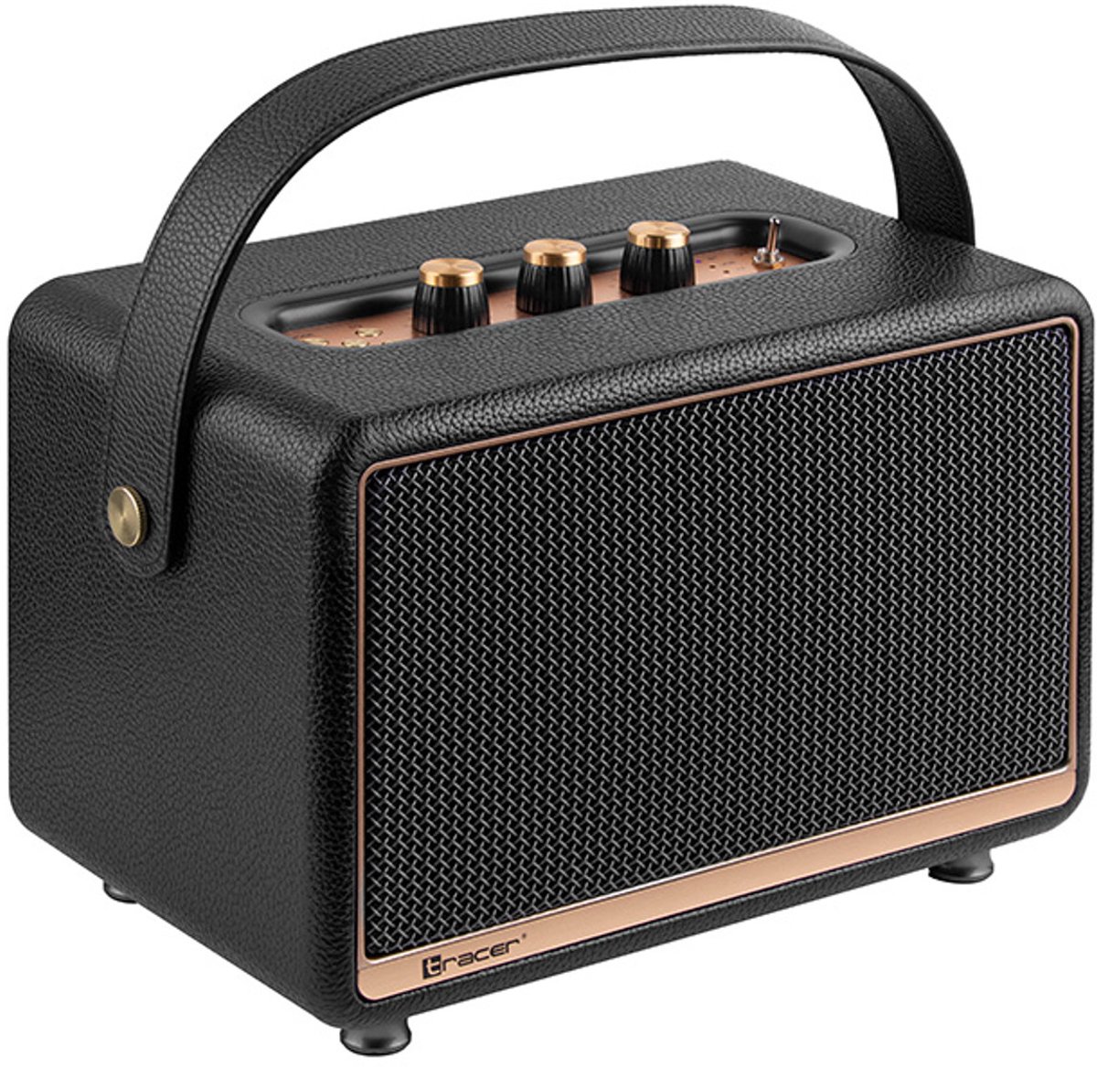 Tracer - Draagbare luidspreker - Speaker met Bluetooth en FM-radio, 30W, zwart, M30