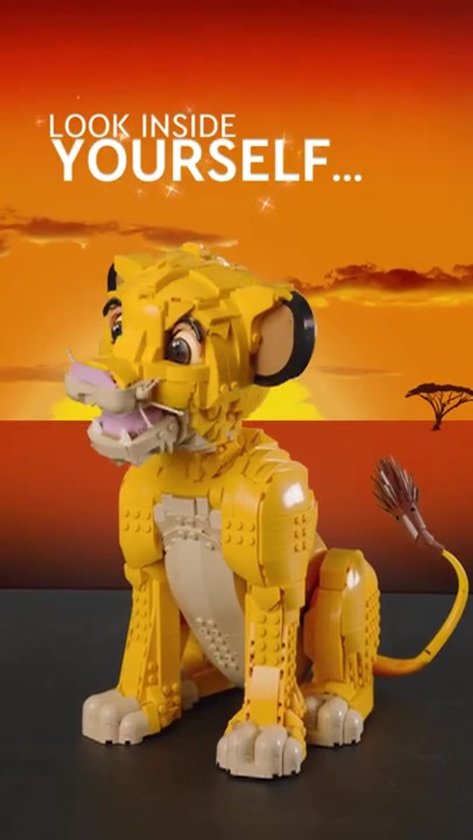 LEGO Disney Jonge Simba de Leeuwenkoning - 43247