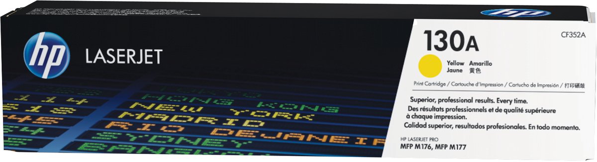 HP 130A - Tonercartridge - Origineel - Standaard Capaciteit - Geel
